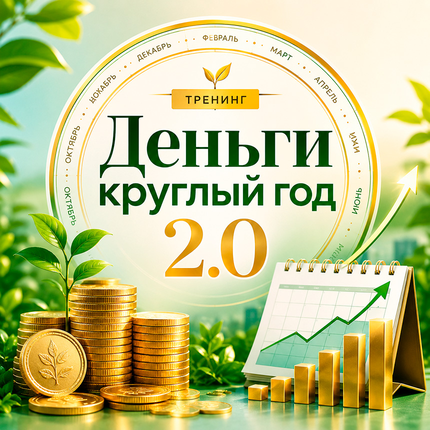 Иллюстрация к тренингу «Деньги круглый год 2.0»
